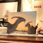 "Parasaurolophus" display