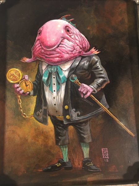 "Sir Reginald De Blobfish" by Sean Andrew Murray