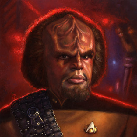 Worf Final painting