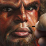 Portrait detail - Eric Wilkerson