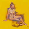 Figure Study in Yellow