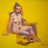 Figure Study in Yellow - Image 2