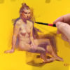 Figure Study in Yellow - Image 6