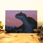 cryolophosaurus in wild