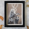 Girl With Badgers
