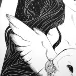 Arianrhod Owl Detail