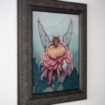 "Glass-Wing Blossom Bat" - by David Natale