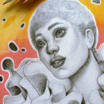 "Anemone" by Ejiwa 'Edge' Ebenebe - Progress Shot