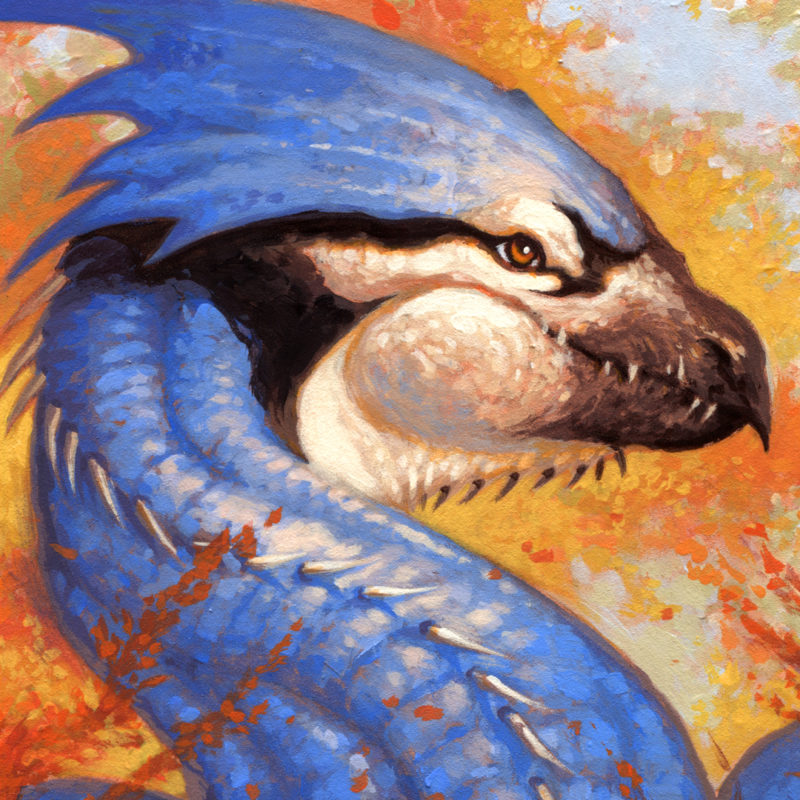 Dragon #44 - Northern Blue Dragon
