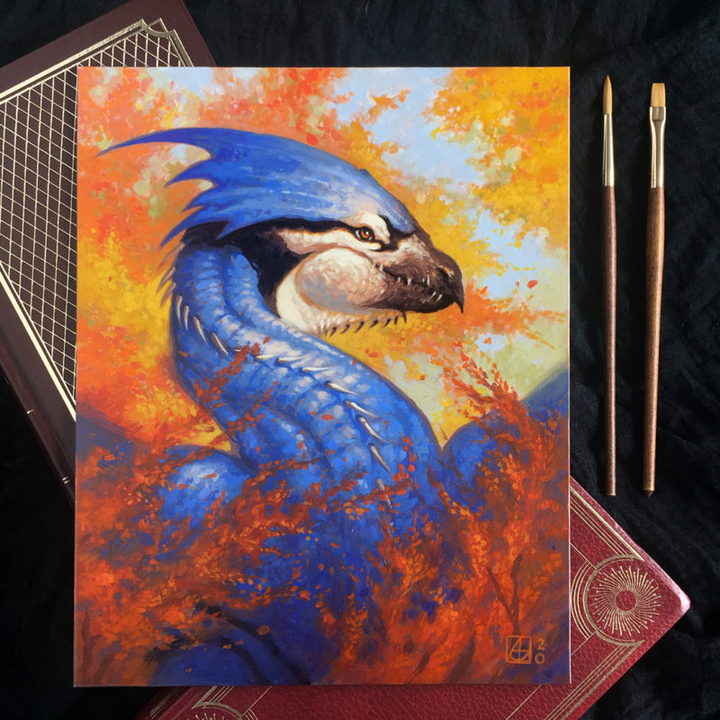 Dragon #44 - Northern Blue Dragon