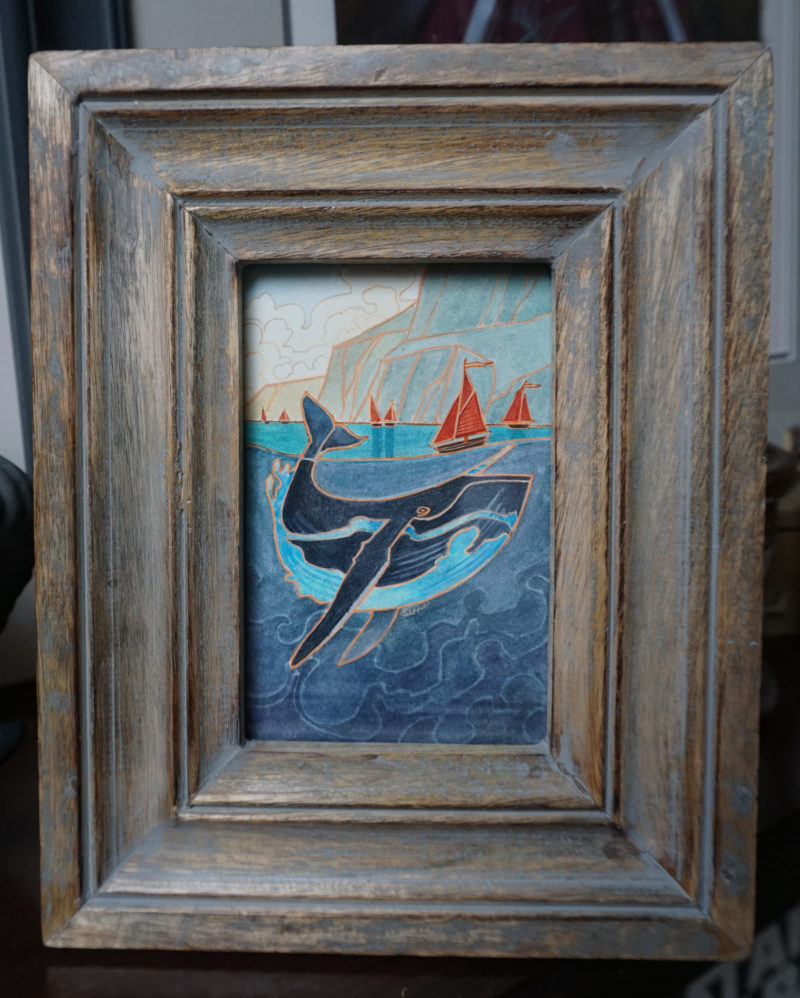 Galinn Seas, framed