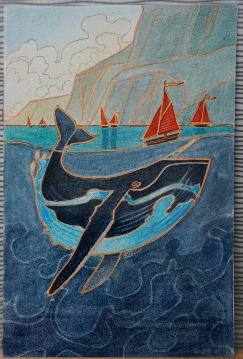 Glainn Seas painting