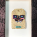 Skull Butterfly Framed