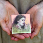 "Spring Meditation" by Kaysha Siemens - a view of the piece unframed