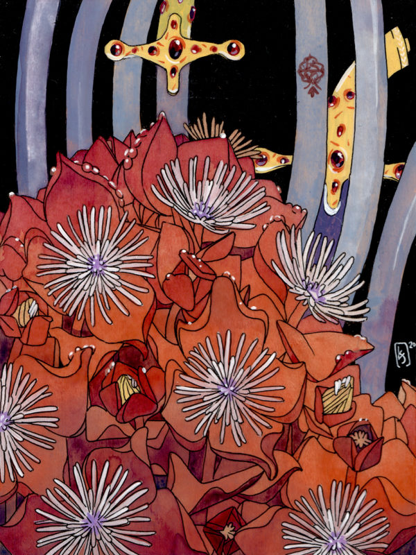 Botanica_Eight of Swords by Kevin Stanton