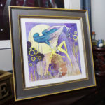 Threaded Unity original painting 6.5 x 6.5