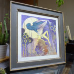 Threaded Unity original painting 6.5 x 6.5