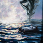 Adrift On The Ocean of Storms - by Tiffany Dae