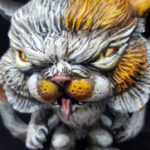 Nekomata three-quarter view closeup