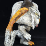 Nekomata, side view facing right