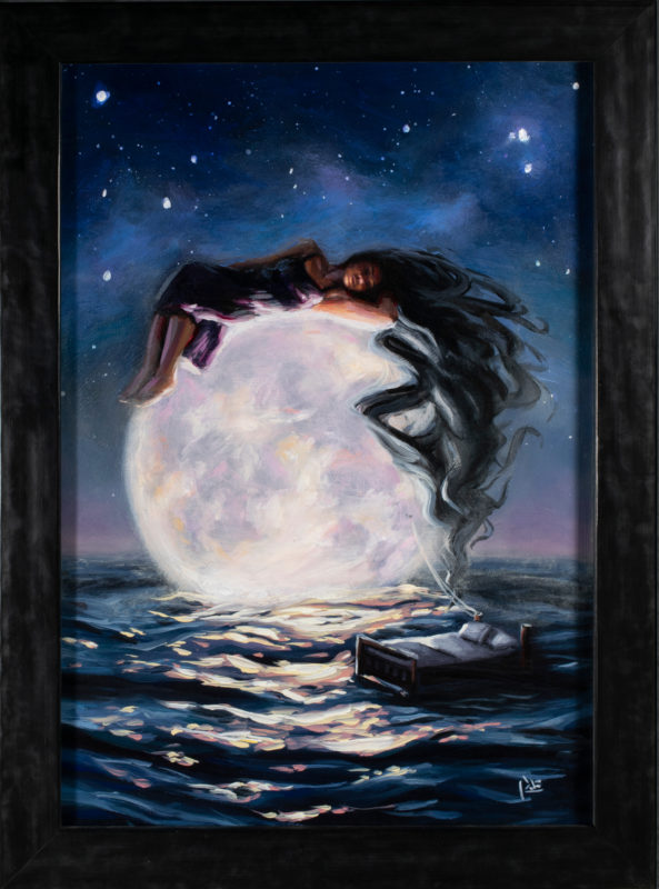 Adrift On The Ocean of Storms - by Tiffany Dae