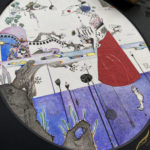 "The Red" - by Lu Ke