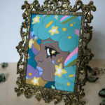 "Twilight Showers" by Ejiwa 'Edge' Ebenebe - Framed View