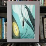 "The Deep" by Julia Griffin, matted
