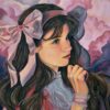 Enchanted, oil on canvas by Brianna Angelakis