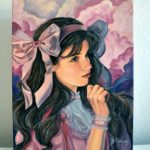 Enchanted, oil on canvas by Brianna Angelakis