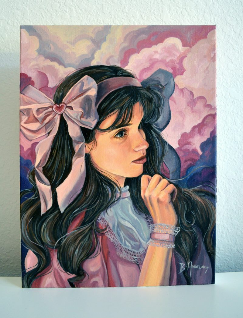 Enchanted, oil on canvas by Brianna Angelakis