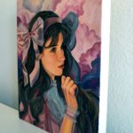 Enchanted, oil on canvas by Brianna Angelakis