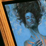 Hilary Clarcq - "Feather Center" - Oil Painting