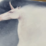 Unicorn painting detail