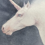 Unicorn painting close up 2