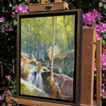 Snowmelt, Mount Tom - Framed