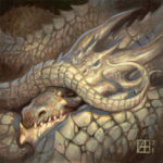 Dragon #50 - Nap Time