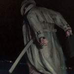 HilaryClarcq - Study for "The Commuter" - closeup