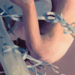 Hilary Clarcq - "Onrushing Nameless Event" - Oil Painting