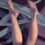 Hilary Clarcq - "Onrushing Nameless Event" - Oil Painting