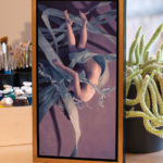 Hilary Clarcq - "Onrushing Nameless Event" - Oil Painting