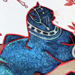 Midnight Skies shimmer detail