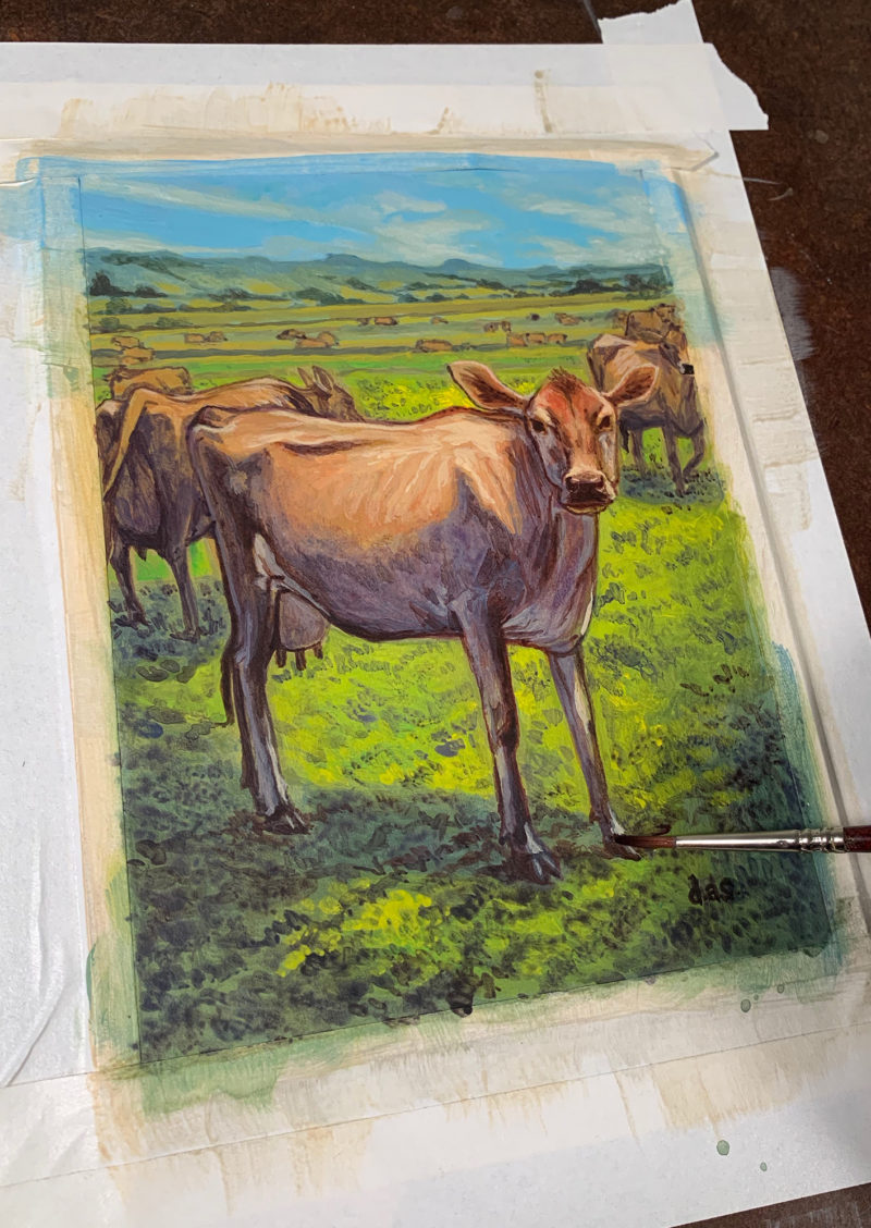 "Jersey Cows" -- by Danny Schwartz