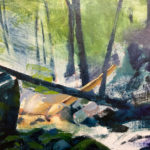 Winding Down, Carpenter's Falls - In Progress 02