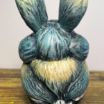 Blue Bun of Happiness by Carisa Swenson, back view