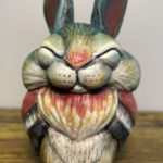 Blue Bun of Happiness by Carisa Swenson, front view