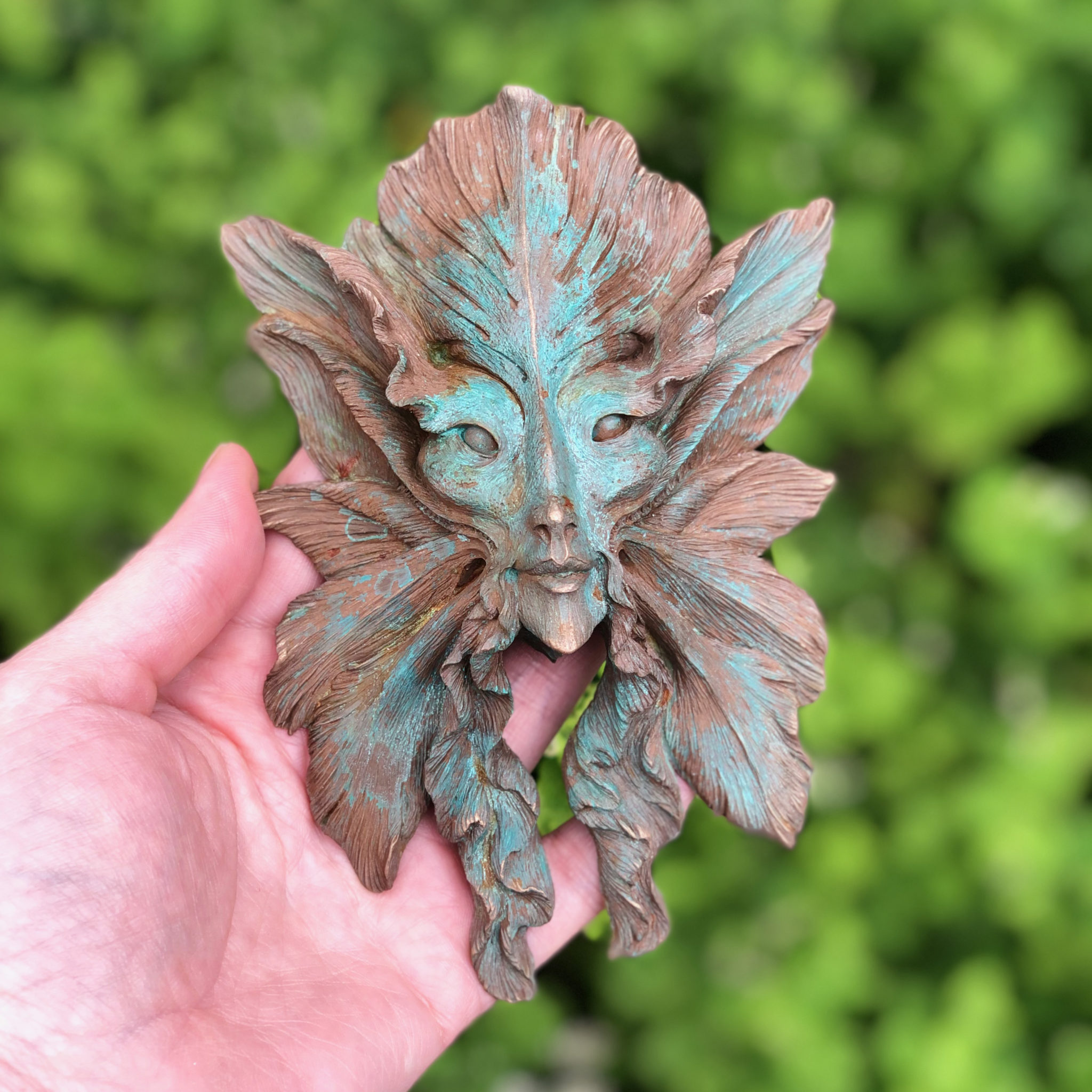 Fjura, cold cast bronze sculpture Every Day Original