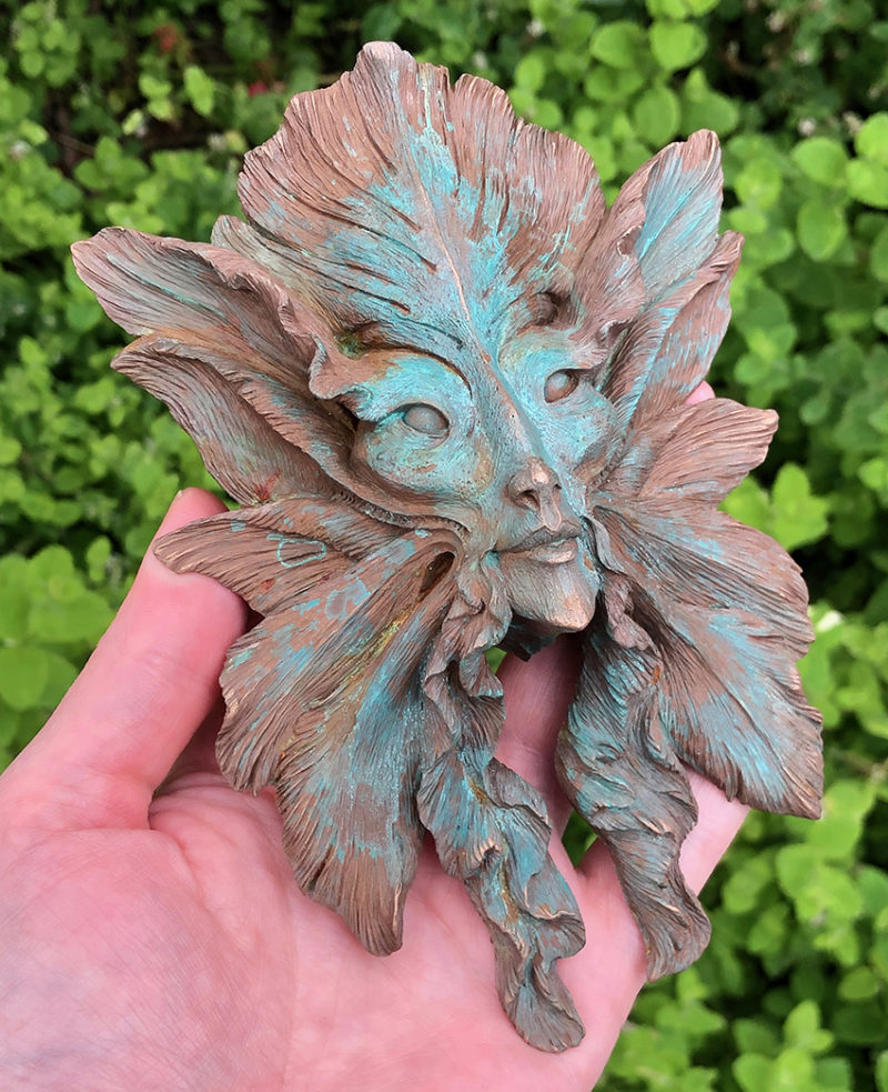 Fjura cold cast bronze sculpture
