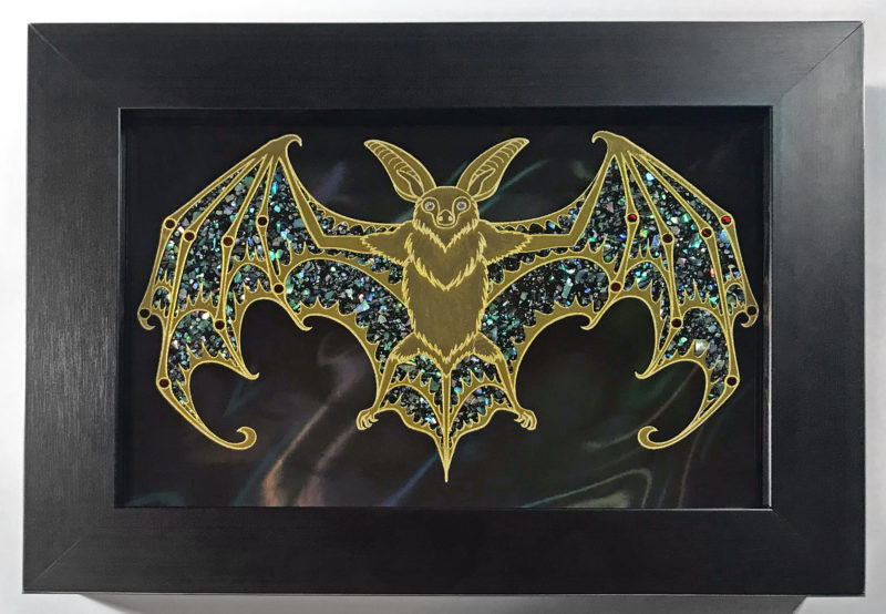 Bat Framed