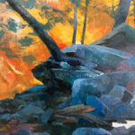 Sunset over Bear's Den - In Progress 03